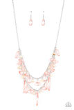 Candlelit Cabana - Pink Necklace Paparazzi