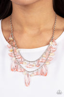 Candlelit Cabana - Pink Necklace Paparazzi