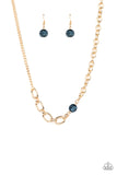 Picnic in Paris - Blue necklace Paparazzi