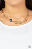 Picnic in Paris - Blue necklace Paparazzi