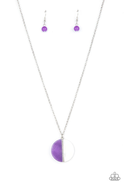Elegantly Eclipsed - Purple Necklace Paparazzi