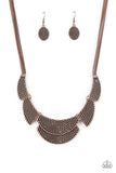 Empress Empire - Copper Necklace Paparazzi