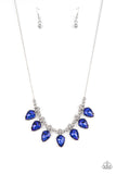 Crown Jewel Couture - Blue Necklace Paparazzi