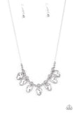 Crown Jewel Couture - White Necklace Paparazzi