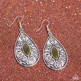 Two PERENNIALS in a Pod - Green Earrings Paparazzi