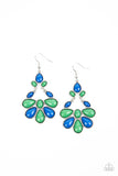 Colorfully Canopy - Multi-Colored Earrings Paparazzi