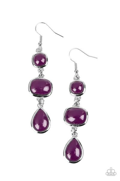 Fashion Frolic - Purple Earrings Paparazzi