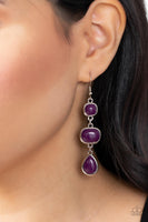 Fashion Frolic - Purple Earrings Paparazzi