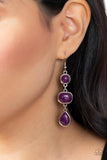 Fashion Frolic - Purple Earrings Paparazzi