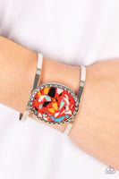 Tantalizingly Terrazzo - Red Bracelet Paparazzi Incoming