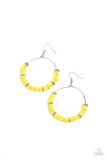 Loudly Layered - Yellow Earrings Paparazzi