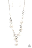 Nautical Nouveau - White Necklace Paparazzi