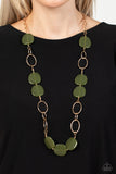 Posh Promenade - Green Necklace Paparazzi