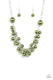 Party Crasher - Green Necklace Paparazzi