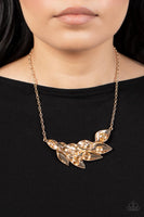 Enviable Elegance - Gold Necklace Paparazzi