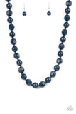 Popping Promenade - Blue Necklace Paparazzi