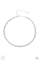 Urban Underdog - Silver Choker Necklace Paparazzi