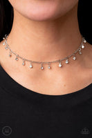 Bringing SPARKLE Back - White Choker Necklace Paparazzi