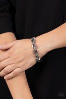 Powerhouse Plunder - Silver Bracelet Paparazzi