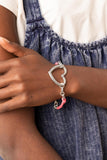 Flirty Flavour - Pink Heart Bracelet Paparazzi