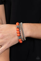 Tour de Tourist - Orange Bracelet Paparazzi