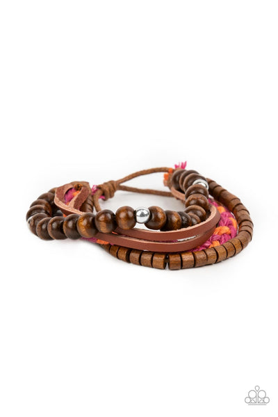 Timberland Trendsetter - Pink Urban Bracelet Paparazzi