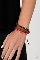 Timberland Trendsetter - Pink Urban Bracelet Paparazzi