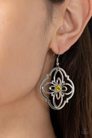 Treasure GROVE - Yellow Earrings Paparazzi