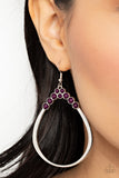 Festive Fervor - Purple Earrings Paparazzi