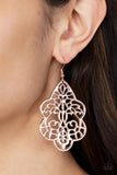 Festive Foliage - Rose Gold Earring Paparazzi (#857)