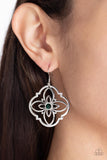Treasure GROVE - Green Earrings Paparazzi