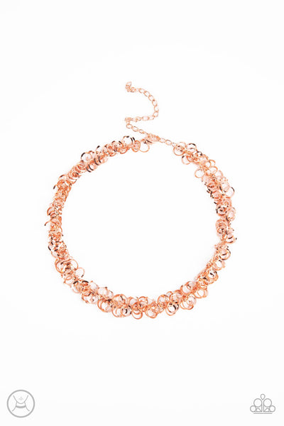 Cause a Commotion - Copper Necklace Paparazzi