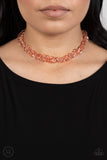 Cause a Commotion - Copper Necklace Paparazzi
