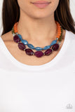 Tropical Trove - Purple Necklace Paparazzi