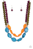 Tropical Trove - Multi-Colored Necklace Paparazzi