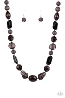 Here Today, GONDOLA Tomorrow - Black Necklace Paparazzi