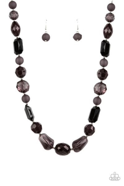 Here Today, GONDOLA Tomorrow - Black Necklace Paparazzi