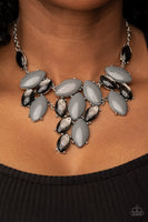 Date Night Nouveau - Silver Necklace Paparazzi