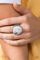 Aesthetically Authentic - Multi-Colored Ring Paparazzi