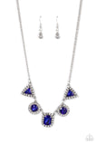 Posh Party Avenue - Blue Necklace Paparazzi