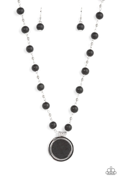 Soulful Sunrise - Black Necklace Paparazzi