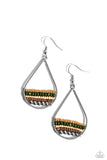 Mojave Mardi Gras - Green Earrings Paparazzi