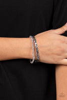 Just a Spritz - Silver Bracelet Paparazzi