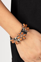 Desert Flower Patch - Brown Bracelet Paparazzi