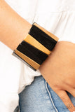 Bahama Boardwalk - Black Bracelet Paparazzi