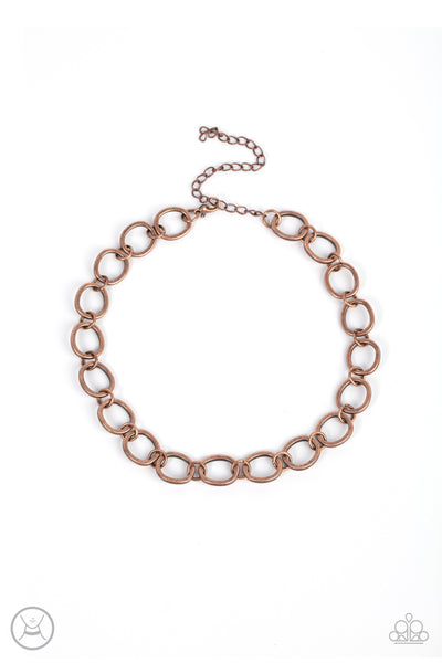 90s Nostalgia - Copper Necklace Paparazzi Incoming