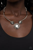 Divine IRIDESCENCE - Silver Necklace Paparazzi