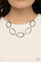 Gritty Go-Getter - Silver Necklace Paparazzi