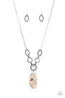 Mystical Mineral - Multi-Colored Necklace Paparazzi