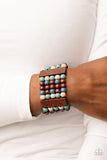 Island Soul - Multi-Colored Wooden Bracelet